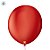 Balão de Festa Latéx Liso - Vermelho Cereja - 1 unidade - São Roque - Rizzo - Imagem 2
