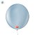 Balão de Festa Látex Liso - Azul Retrô - 1 unidade - São Roque - Rizzo - Imagem 2