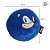 Máscara de Dormir com Almofada - Sonic - 1 unidade - Zonacriativa - Rizzo - Imagem 3