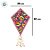 Enfeite Decorativo para Pendurar de Festa Junina - Pipa Composê - Xodó - 46cm - 2 unidades - Cromus - Rizzo - Imagem 3