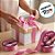 Fita de Cetim 38mm x 50m - Pink - CF009 Cor 303 - Rolo 50m - 1 unidade - Progresso - Rizzo - Imagem 2