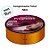 Fita de Cetim 38mm x 50m - Laranja - CF009 Cor 066 - Rolo 50m - 1 unidade - Progresso - Rizzo - Imagem 4