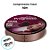 Fita de Cetim 22mm x 50m - Rosa Velho - CF005 Cor 1143 - Rolo 50m - 1 unidade - Progresso - Rizzo - Imagem 4