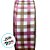 Fita de Cetim 22mm x 10m - Festa Junina Xadrez Marrom e Rosa - ECF005TR Cor 241 - Rolo 10m - 1 unidade - Progresso - Riz - Imagem 3