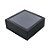 Caixa de Papel Rígido Quadrada com Imã e Visor - Preto - G 32x32x13cm - 1 unidade - Cromus - Rizzo - Imagem 2