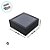 Caixa de Papel Rígido Quadrada com Imã e Visor - Preto - G 32x32x13cm - 1 unidade - Cromus - Rizzo - Imagem 3