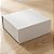 Caixa de Papel Rígido Quadrada com Imã - Branco - G 32x32x13cm - 1 unidade - Cromus - Rizzo - Imagem 1