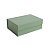 Caixa de Papel Rígido Retangular com Imã - Verde Sálvia - G 33,5x24,5x10cm - 1 unidade - Cromus - Rizzo - Imagem 2