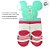 Meia Antiderrapante Com Chocalho - Minnie Mouse - Rosa - 1 a 2 Anos - 1 unidade - Disney Original - Rizzo - Imagem 2
