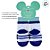 Meia Antiderrapante Com Chocalho - Mickey Mouse - Azul - 1 a 2 Anos - 1 unidade - Disney Original - Rizzo - Imagem 2