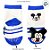 Meia Antiderrapante Com Chocalho - Mickey Mouse - Azul - 1 a 2 Anos - 1 unidade - Disney Original - Rizzo - Imagem 4