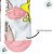 Meia Infantil Antiderrapante - Aurora - Rose - 2 a 4 Anos - 1 unidade - Disney Original - Rizzo - Imagem 4