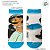 Meia Infantil Antiderrapante - Jasmine - Azul - 2 a 4 Anos - 1 unidade - Disney Original - Rizzo - Imagem 2