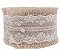 Fita de Juta Rendada para Decoração - 4cm x 2m - Rizzo Embalagens - Imagem 1
