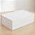 Caixa de Papel Rígido Retangular com Imã - Branco - GG 38x28x11cm - 1 unidade - Cromus - Rizzo - Imagem 1