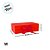 Caixa de Papel Rígido Retangular com Imã e Fita  - Vermelho - G 33x25x12cm - 1 unidade - Rizzo - Imagem 3