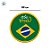 Porta Copo Redondo - Copa 2026 Vai Brasil - 9cm - 8 unidades - Festcolor - Rizzo - Imagem 3