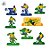 Decoração de Mesa - Copa 2026 Vai Brasil - 30x18cm - 8 unidades - Festcolor - Rizzo - Imagem 2