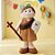 Boneco em Feltro - São João - 40cm - 1 unidade - Cromus - Rizzo - Imagem 1