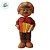 Boneco em Feltro - Músico Manoel - 40cm - 1 unidade - Cromus - Rizzo - Imagem 2