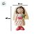 Boneca em Feltro - Noiva Maria Flor - 40cm  - 1 unidade - Cromus - Rizzo - Imagem 3