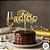 Topo de Bolo - Feliz Ano Novo - Espelhado Dourado - 16,5cm - 1 unidade - Sonho Fino - Rizzo - Imagem 5