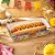 Caixa para Hot Dog - Arraiá dos Sabores - 18,5x5x3cm - 10 unidades - Cromus - Rizzo - Imagem 1