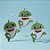 Aplique de EVA Baby Shark Glitter Verde 8x6cm - 03 Unidades - Make Festas - Rizzo - Imagem 1