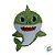 Aplique de EVA Baby Shark Glitter Verde 8x6cm - 03 Unidades - Make Festas - Rizzo - Imagem 3