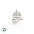 Aplique de EVA Baby Shark Glitter Verde 8x6cm - 03 Unidades - Make Festas - Rizzo - Imagem 5