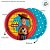 Prato Redondo de Papel - Toy Story 5 - Disney Original - 8 unidades - FestColor - Rizzo - Imagem 2