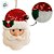 Enfeite Para Pendurar de Natal - Papai Noel - 17cm - 1 unidade - Rizzo - Imagem 2
