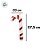 Enfeite Para Pendurar de Natal - Bengala Doce - 7,5cm - 4 unidades - Rizzo - Imagem 3