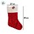 Meia de Natal para Pendurar - Vermelho Metalizado - 45cm - 1 unidade - Rizzo - Imagem 3