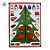 Enfeite de Madeira - Árvore de Natal Verde - 18x13,5cm - 1 unidade - Rizzo - Imagem 3