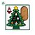 Enfeite de Madeira - Árvore de Natal Verde - 18x14cm - 1 unidade - Rizzo - Imagem 3