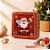 Lata de Natal de Metal - Papai Noel com Cartas - 15,5cm - 1 unidade - Rizzo - Imagem 1