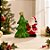 Enfeite Decorativo de Natal em Resina - Papai Noel - Direita - 8cm  - 1 unidade - Rizzo - Imagem 1
