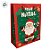 Sacola de Papel de Natal - Feliz Natal - Vermelho e Verde - 31cm - 1 unidade - Rizzo - Imagem 2