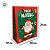 Sacola de Papel de Natal - Feliz Natal - Vermelho e Verde - 31cm - 1 unidade - Rizzo - Imagem 3