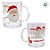 Caneca de Vidro de Natal - Feliz Natal e Boas Festas - 330mL - 1 unidade - Rizzo - Imagem 2