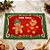 Jogo Americano de Natal - Verde Com Vermelho - 45x30cm - 1 unidade - Rizzo - Imagem 1