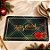 Jogo Americano de Natal - Feliz Natal e Boas Festas - Verde - 43x28cm - 1 unidade - Rizzo - Imagem 1