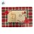 Jogo Americano de Natal - Feliz Natal e Boas Festas - Vermelho - 43x28cm - 1 unidade - Rizzo - Imagem 2