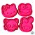 Kit Cortador + Carimbo Hello Kitty And Friends 3D - Ref.1077 - 4,5cm - 1 unidade - RR Cortadores - Rizzo - Imagem 2