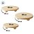 Kit Bandejas para Doces Redonda em Madeira Pinus - 25cm - 1 unidade - Rizzo - Imagem 3