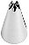 Bico de Confeitar Flor 107 Cake Brasil Rizzo Confeitaria - Imagem 1