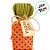 Enfeite Decorativo de Páscoa - Cenoura Laranja com Bolinhas e Tag - 18cm - 1 unidade - Cromus - Rizzo - Imagem 2