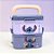Mini Marmita Empilhável - Stitch - 440ml - Disney Original - 1 unidade - Plasútil - Rizzo - Imagem 1