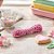 Fio Decorativo Torcido 5 mts Rosa e Branco Cromus Rizzo Confeitaria - Imagem 1